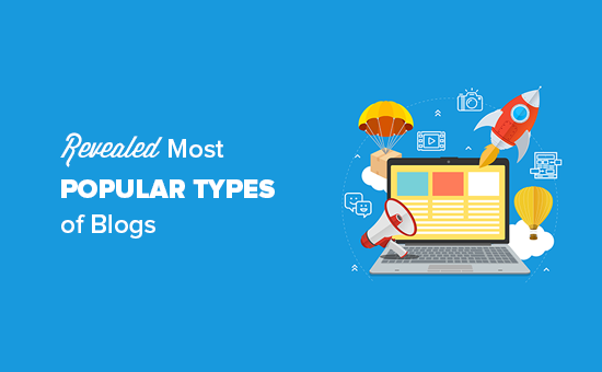 Revelado: ¿Cuáles son los tipos de blogs más populares?